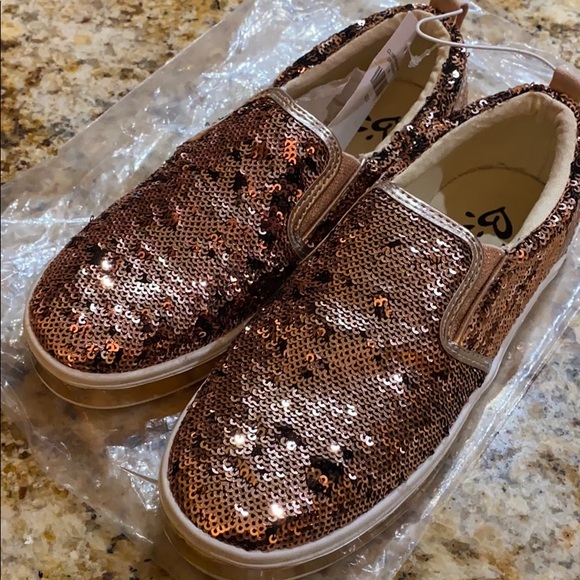 flippy sequin sneakers